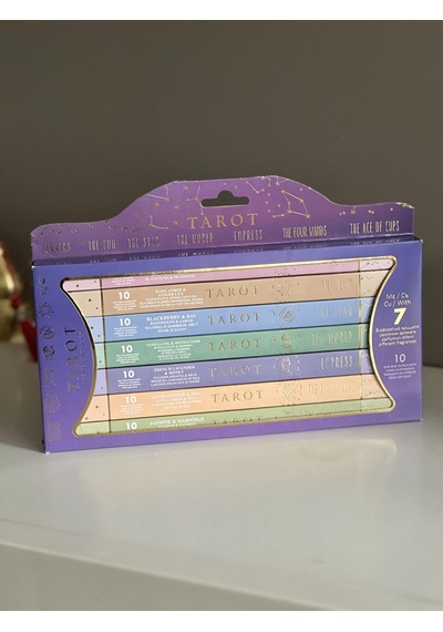 Tarot Temalı 7 Kutu Tütsü Seti/7'li Set Karışık Tarot Tütsüsü