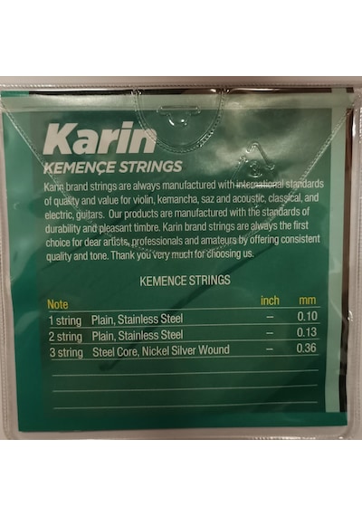 Karin Kemençe Tel Seti Krnk-1
