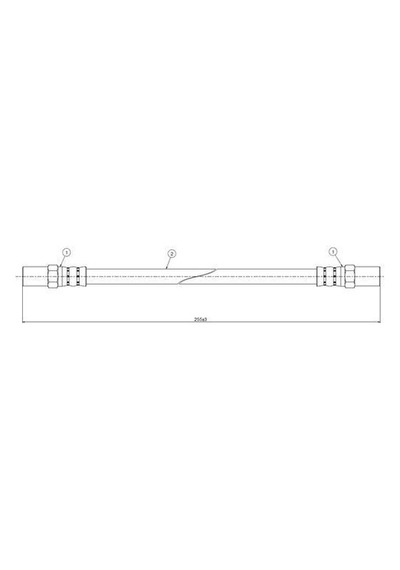 Cavo C800234a Fren Hortumu Arka Samara 85 21083506085