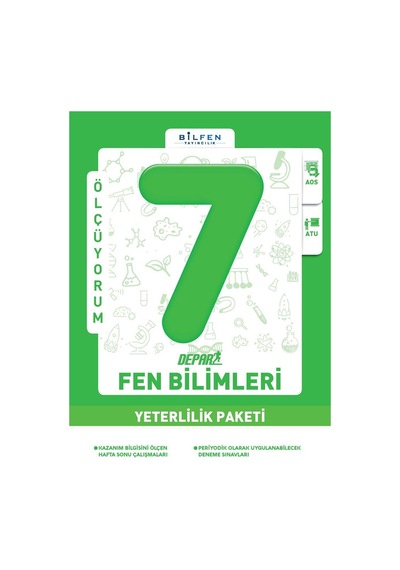 Bilfen Yayınları 7.Sınıf Fen Bilimleri Depar Yeterlilik Paketi