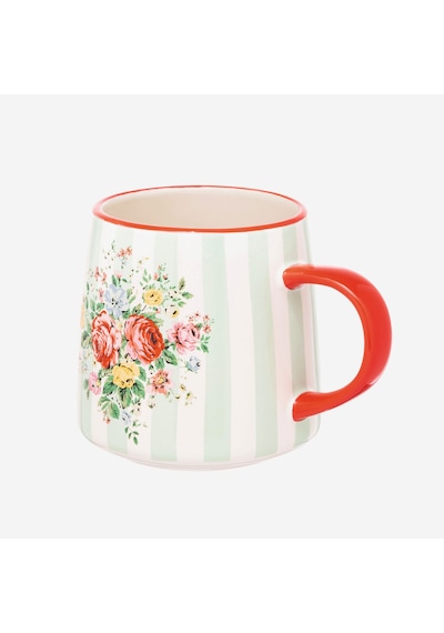 Cath Kidston Yeşil Porselen Kupa 340 Ml