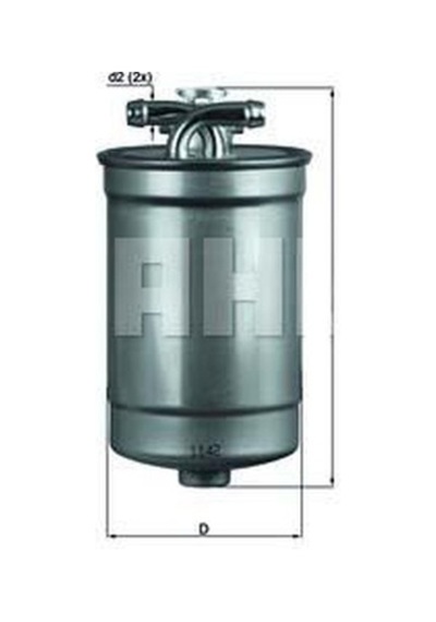Mah-kl554d Yakıt Filtresi Dizel Audı A4-a4 Avant 2.0l-a6- A6 Ava
