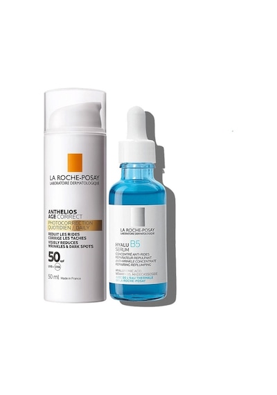 La Roche Posay Anthelios Age Correct Cream SPF 50 50 ML + Hyalu B5 Dolgunlaştırıcı Serum 30 ML