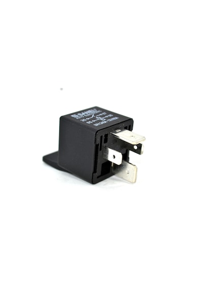 12V Mini Güç Rölesi 80A 4 Uçlu Terminal Fişi ile Sanel