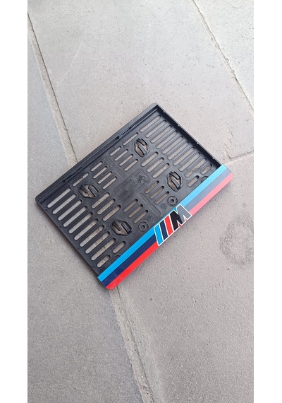 M Logo Motor Plakalık Motosiklet Plakalık İsimli Motor Plakalık Bmw M Logo Motorsiklet Plakalık