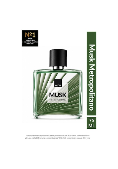 Avon Musk Metropolitano Erkek Parfüm EDT 75 ML
