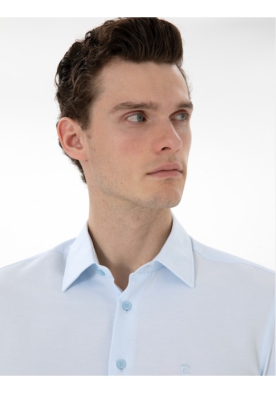 Pierre Cardin Erkek Açık Mavi Gömlek Desenli 50303375-vr003 Açik Mavi