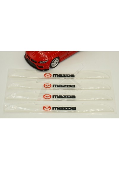 Mazda Logo Kapı Kenarı Koruma Şeffaf Kauçuk 3M Band New Style