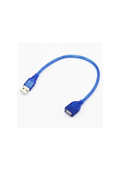 Kısa Usb Uzatma Kablosu - Gerçek Usb 2.0 - 30 Cm
