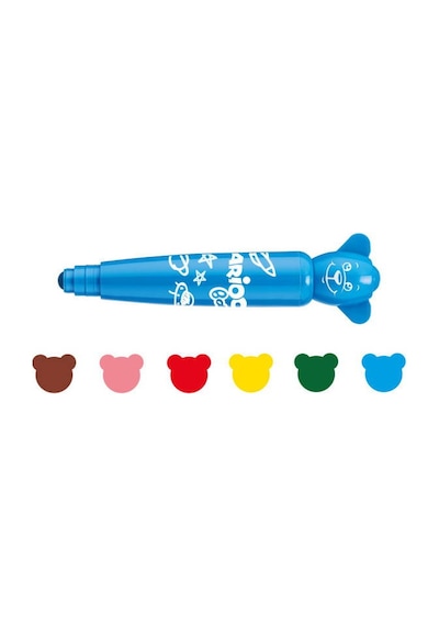 Carioca Teddy Jumbo Bebek Süper Yıkanabilir Keçeli Boya Kalemi  12