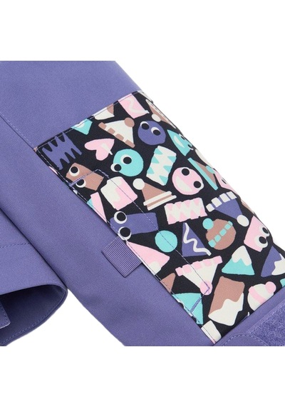 Roxy Roxy Snowy Tale Jk Çocuk Siyah Snowboard Ceketi Tbsd