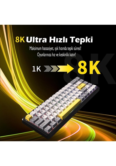 Ajazz Ak680 Max%68 Manyetik Switch Oyuncu Klavyesi, Coiled Kablo, 3000mah, 8000hz Kablolu-1000hz Kablosuz Polling Rate, Rgb Arkadan Aydınlatmalı Mekanik Klavye Beyaz Lacivert Ajazz Ak680 Max%68 Manyetik Switch Oyuncu Klavyesi, Coiled Kablo, 3000mah, 8000hz Kablolu-1000hz Kablosuz Polling Rate, Rgb Arkadan Aydınlatmalı Mekanik Klavye Beyaz Lacivert