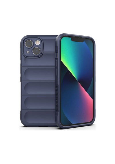 Kilifone - Apple Uyumlu iPhone 13 - Kılıf Esnek Tpu Oyuklu Arka Yüzey Tasarımlı Etnik Silikon Kapak - Kırmızı