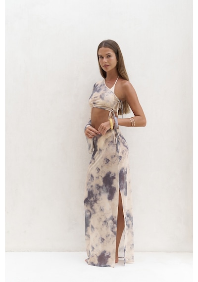 Mai Collection Mai Studios Co. Efthimos Tek Omuz Sarı Crop Etek Takım Sarı Mai Collection Mai Studios Co. Efthimos Tek Omuz Sarı Crop Etek Takım Sarı