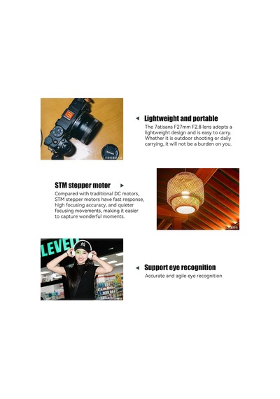 Autofocus 27mm F2.8 Aps-c Çerçeve Lens, F2.8 Geniş Diyafram, Otomatik/manuel Diyafram Ve Yüz/göz Tanıma Desteği, Nikon Z Mount Z50/z30 İle Uyumlu Çok Renkli