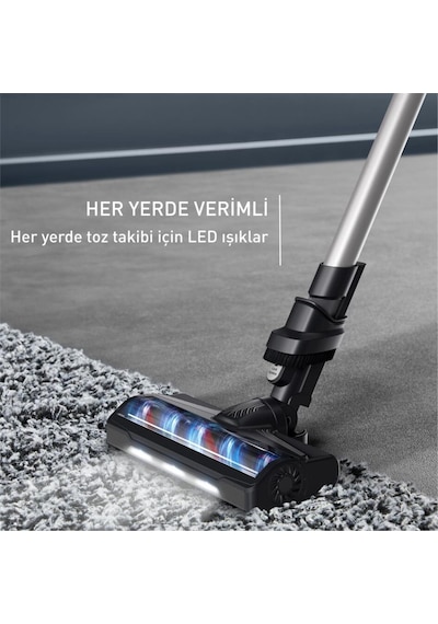 Tefal TY6A35TR X-Pert 7.60 Allergy Kablosuz Şarjlı Dikey Süpürge