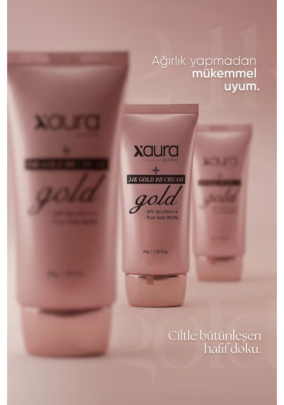 Xaura Global 24k Gold Bb Spf50+ Cream 50 G Diğer