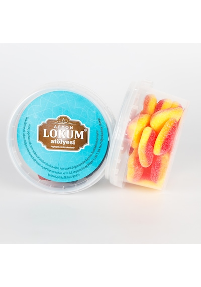 Şeftali Aromalı Yumuşak Şeker Kalp Şekilli 120 G-372