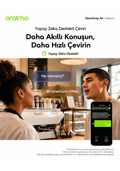 Oraimo Tws Bluetooth Kulaklık Opn-371 Light Gold