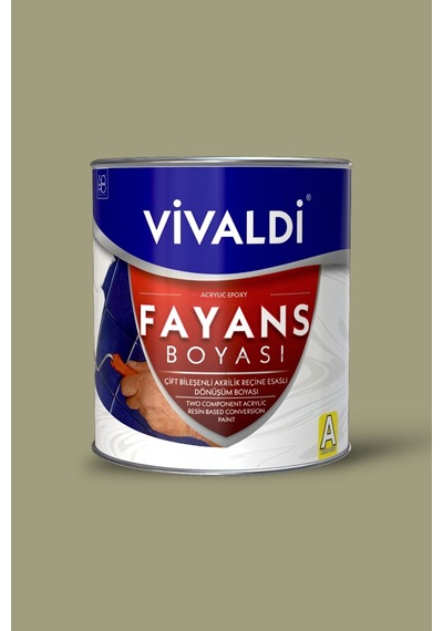 Fayans Boyası - Astar Ve Vernik Gerektirmeyen Boya - Sınırsız Renk 1 Kg 20 L