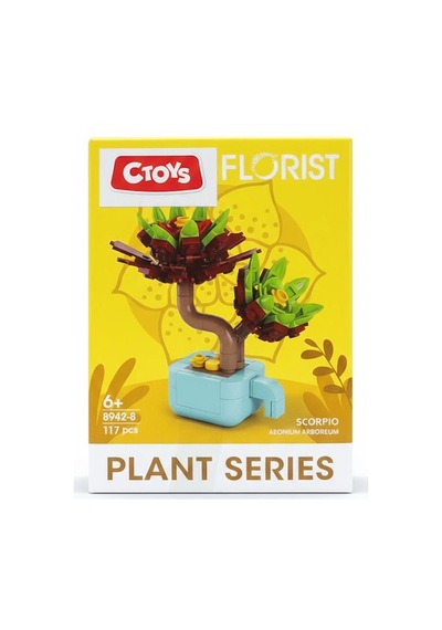 Ctoys Florist Burçlar Saksılı Bitki Yapım Seti Scorpio 8942 8