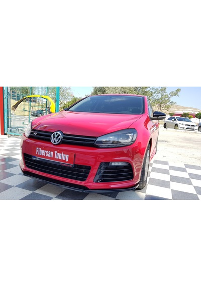 Vw Golf 6 R Tampon Lip--- Fibersan Tuning