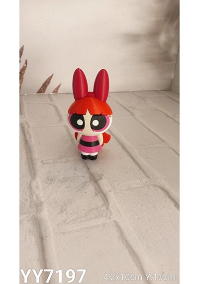 Yy7197 Powerpuff Girls Kız Biblo Silikon Kalıp