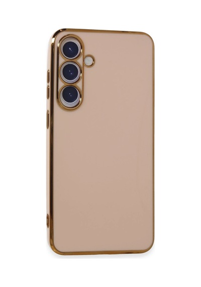 Newface - 335 - Samsung Galaxy Uyumlu S24 Plus Kılıf Volet Silikon - Ece-umay - - Pembe