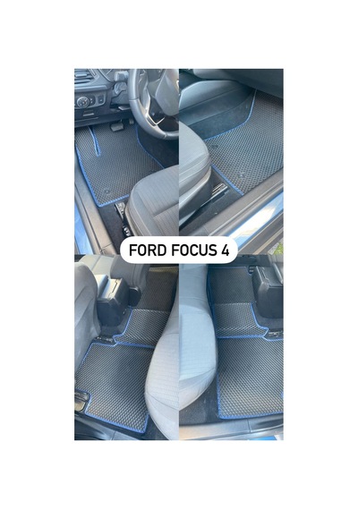 Ford Focus 4 Eva Akıllı Oto Paspas Takım Siyah