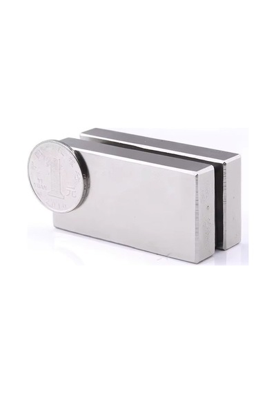 1 Adet 60x25x10 Mm Güçlü Neodyum Mıknatıs, Köşeli Magnet, N35 Kalite