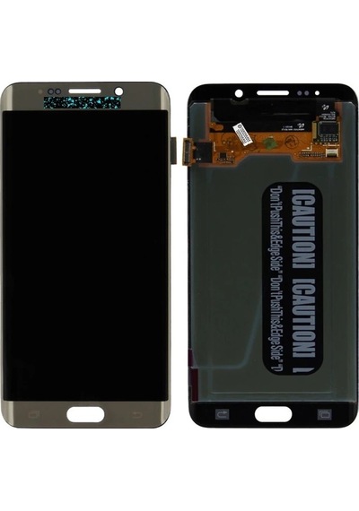 Samsung Galaxy Uyumlu S6 Edge Plus Sm-g928 Lcd Ekran Dokunmatik Gold