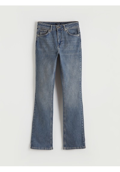 Lcw Jeans İndigo Flare Kadın Jean Pantolon