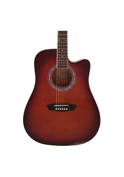 Washburn Wa90crdb Akustik Gitar - Kırmızı Başlangıç/orta - Dreadnought Parlak Kırmızı Bitiş, Yüksek Ses Projeksiyonlu Gövde, Krom Aksanlar, Ergonomik Sap Ölçüler: 41 İnç Tam Boy Washburn Wa90crdb Akustik Gitar - Kırmızı Başlangıç/orta - Dreadnought Parlak Kırmızı Bitiş, Yüksek Ses Projeksiyonlu Gövde, Krom Aksanlar, Ergonomik Sap Ölçüler: 41 İnç Tam Boy