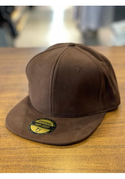 Hamze Hip Hop Snapback Rapper Basket Cap Şapka Unisex Kahverengi