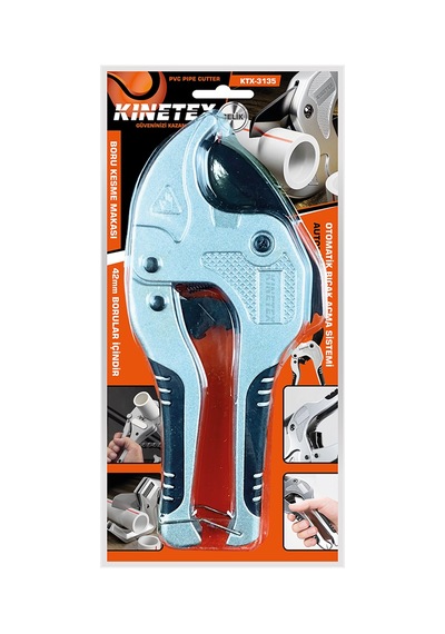 Pvc Boru Kesme Makası 42 Mm - Otomatik Bıçak Açma Belirtilmemiş