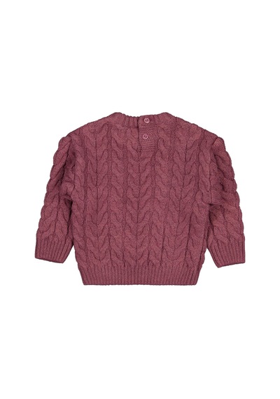 Civil Baby Basic Triko 6-18 Ay Kazak - Kırmızı Vişne