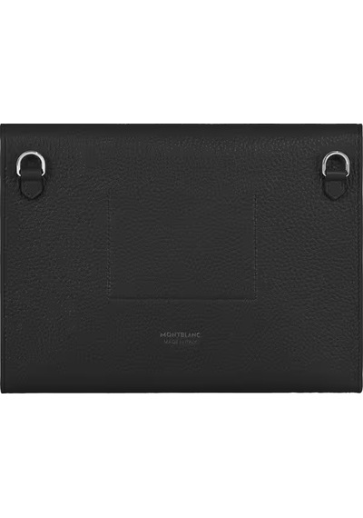 Montblanc Orta Boy Zarf Kapaklı Defter Kılıfı 137127 Siyah