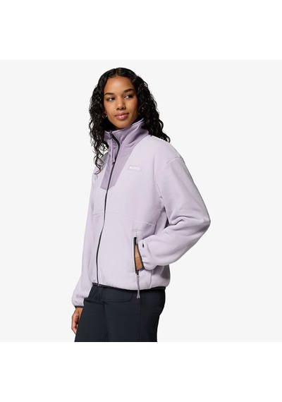 Columbia Sequoia Grove Full Zip Fleece Kadın Mor Outdoor Sweatshirt Al0684