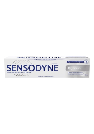 Sensodyne Extra Beyaz Diş Macunu 75ml - Hassas Dişler İçin Beyazlatıcı 2'li Ekonomik Paket - 2 Tarı