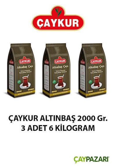 Çaykur Altınbaş 2kg X 3 Adet