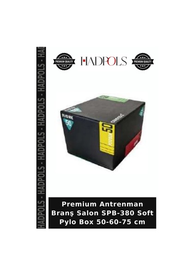 Premium Antrenman Branş Salon Spb-380 Soft Pylo Box 50-60-75 Cm