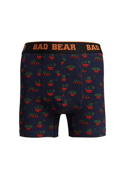 Bad Bear Cactus Lacivert Kaktüs Desenli Erkek Boxer - L