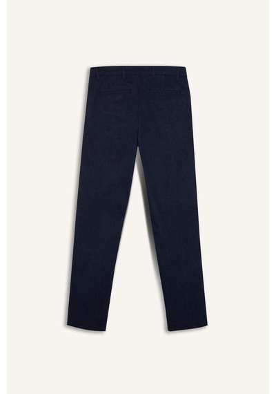 Defacto Regular Fit Düz Paça Pantolon G6588ax25wnnv86 Lacivert-nv86