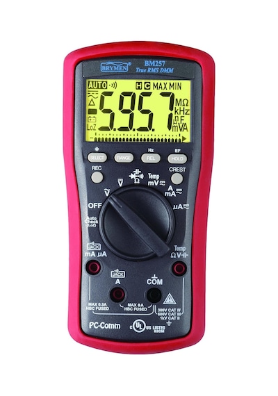 Brymen BM-257s - 6000 Count True Rms Multimetre