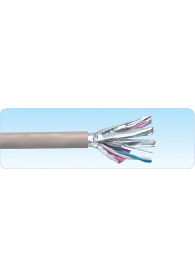 Cat6A U/Ftp Lsoh Kablo 500M Gri