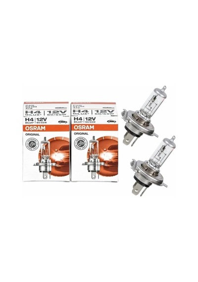 12v H4 Far Ampulü 2 Adet 64193 2x