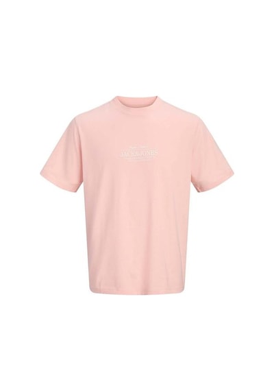 Jack & Jones Jack Jones Tişört Cassis Minimal Crew Neck Pembe