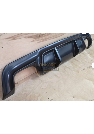E60 M5 Çift Çıkış Difüzör - Siyah - Plastik