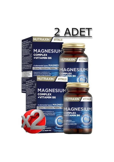 Magnezyum Complex 60 Tablet 2 Adet