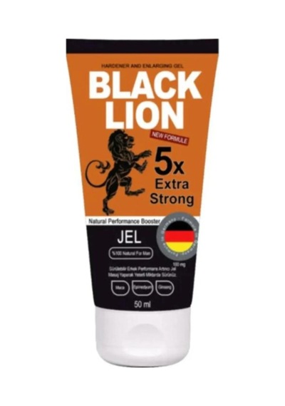 Black Lion 5x Erkeklere 50 Ml